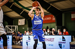 Basketball, Basketball Austria Cup 2021/22, 1/4 Finale, Vienna D.C. Timberwolves, UNGER STEEL Gunners Oberwart, Jonathan Knessl (12)
