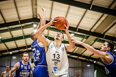 Basketball, Basketball Austria Cup 2021/22, 1/4 Finale, Vienna D.C. Timberwolves, UNGER STEEL Gunners Oberwart, Ziga Fifolt (13)