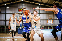 Basketball, Basketball Austria Cup 2021/22, 1/4 Finale, Vienna D.C. Timberwolves, UNGER STEEL Gunners Oberwart, Jakob Szkutta (10)