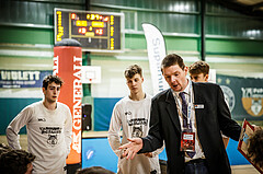 Basketball, Basketball Austria Cup 2021/22, 1/4 Finale, Vienna D.C. Timberwolves, UNGER STEEL Gunners Oberwart, Hubert Schmidt (Headcoach)