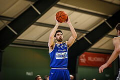 Basketball, Basketball Austria Cup 2021/22, 1/4 Finale, Vienna D.C. Timberwolves, UNGER STEEL Gunners Oberwart, Ioannis Chatzinikolas (11)