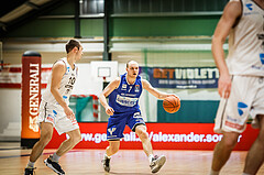 Basketball, Basketball Austria Cup 2021/22, 1/4 Finale, Vienna D.C. Timberwolves, UNGER STEEL Gunners Oberwart, Sebastian Käferle (7)