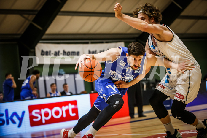 Basketball, Basketball Austria Cup 2021/22, 1/4 Finale, Vienna D.C. Timberwolves, UNGER STEEL Gunners Oberwart, Ioannis Chatzinikolas (11)