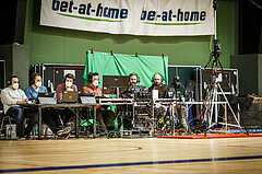 Basketball, Basketball Austria Cup 2021/22, 1/4 Finale, Vienna D.C. Timberwolves, UNGER STEEL Gunners Oberwart, evenmo Livestreamproduction