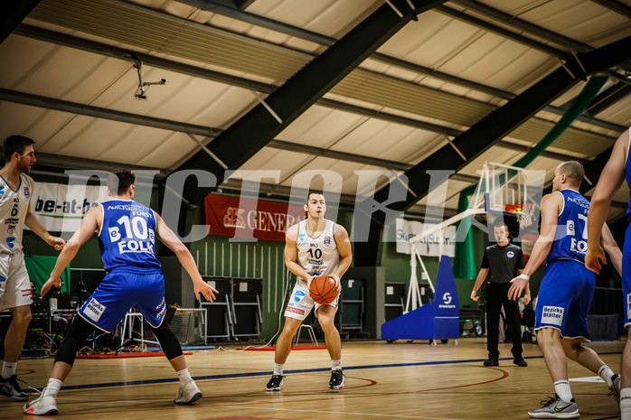 Basketball, Basketball Austria Cup 2021/22, 1/4 Finale, Vienna D.C. Timberwolves, UNGER STEEL Gunners Oberwart, Jakob Szkutta (10)