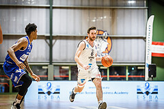 Basketball, Basketball Austria Cup 2021/22, 1/4 Finale, Vienna D.C. Timberwolves, UNGER STEEL Gunners Oberwart, Nemanja Nikolic (6)