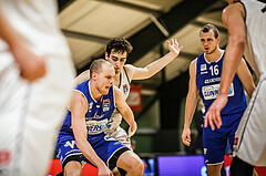 Basketball, Basketball Austria Cup 2021/22, 1/4 Finale, Vienna D.C. Timberwolves, UNGER STEEL Gunners Oberwart, Sebastian Käferle (7)