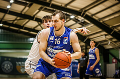Basketball, Basketball Austria Cup 2021/22, 1/4 Finale, Vienna D.C. Timberwolves, UNGER STEEL Gunners Oberwart, Renato Poljak (16)