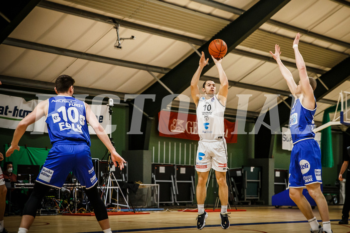 Basketball, Basketball Austria Cup 2021/22, 1/4 Finale, Vienna D.C. Timberwolves, UNGER STEEL Gunners Oberwart, Jakob Szkutta (10)