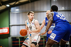 Basketball, Basketball Austria Cup 2021/22, 1/4 Finale, Vienna D.C. Timberwolves, UNGER STEEL Gunners Oberwart, Jonas John (99)