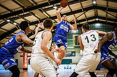Basketball, Basketball Austria Cup 2021/22, 1/4 Finale, Vienna D.C. Timberwolves, UNGER STEEL Gunners Oberwart, Sebastian Käferle (7)