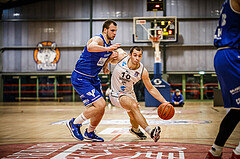 Basketball, Basketball Austria Cup 2021/22, 1/4 Finale, Vienna D.C. Timberwolves, UNGER STEEL Gunners Oberwart, Jakob Szkutta (10)
