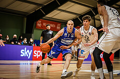 Basketball, Basketball Austria Cup 2021/22, 1/4 Finale, Vienna D.C. Timberwolves, UNGER STEEL Gunners Oberwart, Sebastian Käferle (7)
