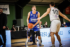 Basketball, Basketball Austria Cup 2021/22, 1/4 Finale, Vienna D.C. Timberwolves, UNGER STEEL Gunners Oberwart, Edi Patekar (9)