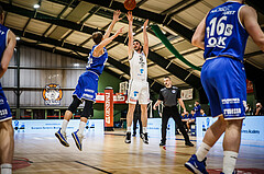 Basketball, Basketball Austria Cup 2021/22, 1/4 Finale, Vienna D.C. Timberwolves, UNGER STEEL Gunners Oberwart, Nemanja Nikolic (6)