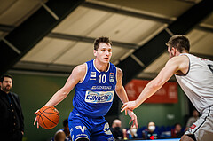 Basketball, Basketball Austria Cup 2021/22, 1/4 Finale, Vienna D.C. Timberwolves, UNGER STEEL Gunners Oberwart, Brock Gardner (10)