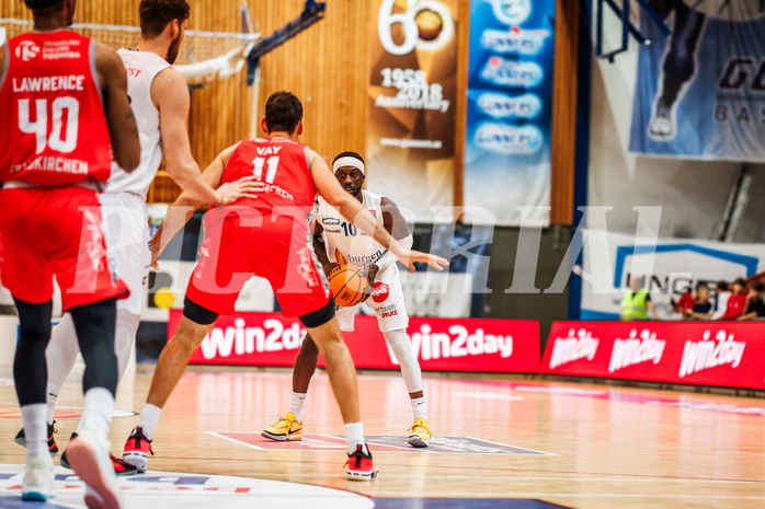 Basketball, win2day Basketball Superliga 2023/24, Grunddurchgang Runde 15, Oberwart Gunners, Traiskirchen Lions, Munis Tutu (10)