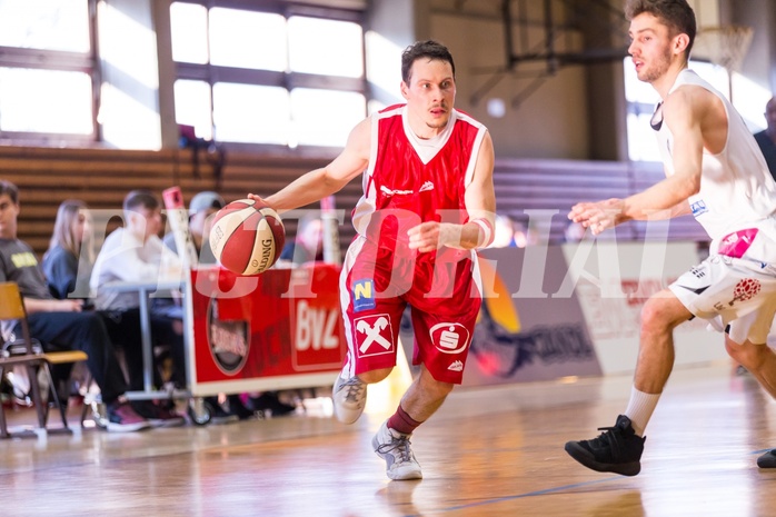 Basketball, 2.Bundesliga, Playoff Semifinale Spiel 2, Mattersburg Rocks, UBC St.Pölten, Hannes Obermann (15)
