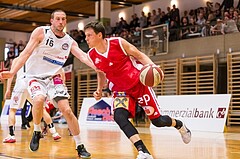 Basketball, 2.Bundesliga, Playoff Semifinale Spiel 2, Mattersburg Rocks, UBC St.Pölten, Martin Speiser (7)
