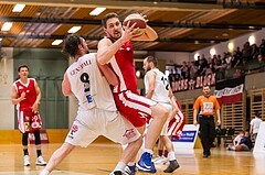 Basketball, 2.Bundesliga, Playoff Semifinale Spiel 2, Mattersburg Rocks, UBC St.Pölten, Erik Schranz (4)