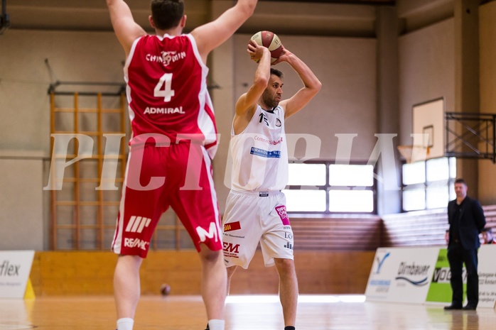 Basketball, 2.Bundesliga, Playoff Semifinale Spiel 2, Mattersburg Rocks, UBC St.Pölten, Ramiz Suljanovic (15)
