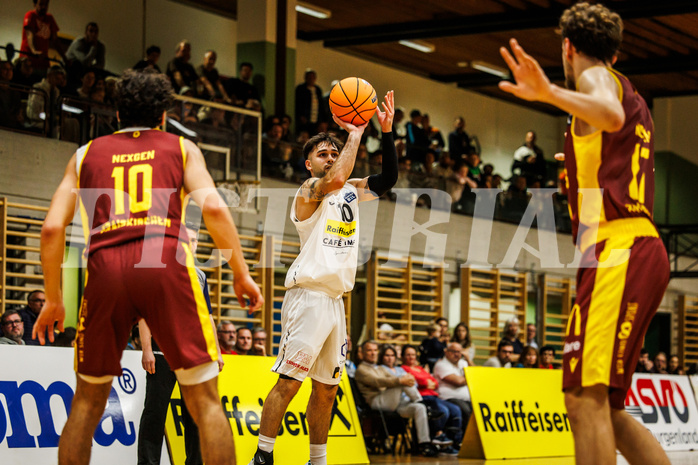 Basketball, Basketball Zweite Liga 2024/25, Grunddurchgang 6.Runde, Mattersburg Rocks, Traiskirchen Lions, Julian Alper (10)