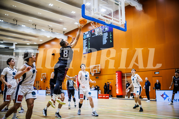 Basketball, Basketball Zweite Liga 2024/25, Grunddurchgang 6.Runde, Vienna Timberwolves, Mistelbach Mustangs, Jan Kozina (8)