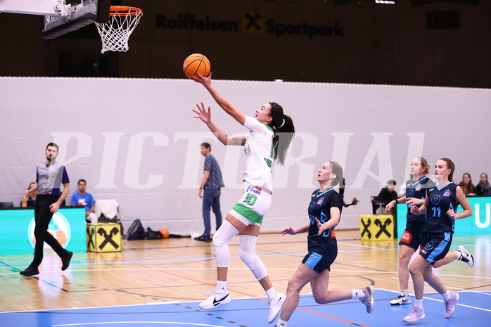 01.11.2024, Graz, Raiffeisen Sportpark, Basketball Austria Cup 2024-25, Viertelfinale, UBI Holding Graz vs. Vienna Timberwolves,  
