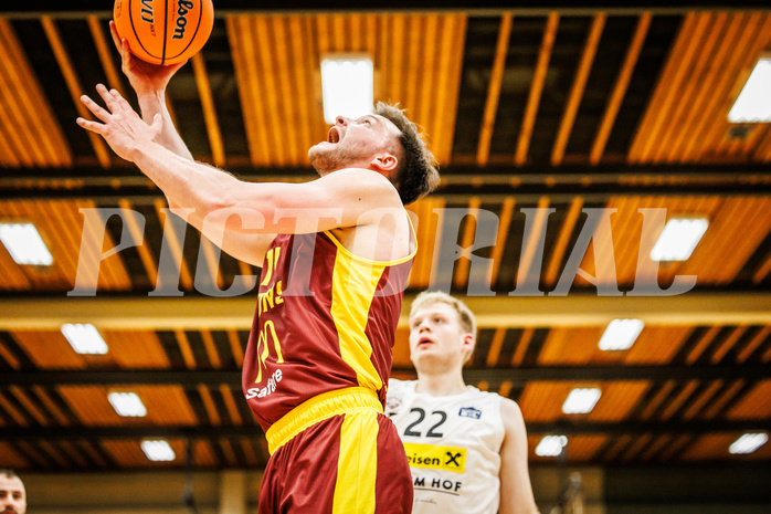Basketball, Basketball Zweite Liga 2024/25, Grunddurchgang 6.Runde, Mattersburg Rocks, Traiskirchen Lions, Maximilian Schuecker (14)