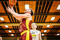 Basketball, Basketball Zweite Liga 2024/25, Grunddurchgang 6.Runde, Mattersburg Rocks, Traiskirchen Lions, Maximilian Schuecker (14)