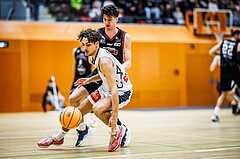 Basketball, Basketball Zweite Liga 2024/25, Grunddurchgang 6.Runde, Vienna Timberwolves, Mistelbach Mustangs, Armin Karian (7)