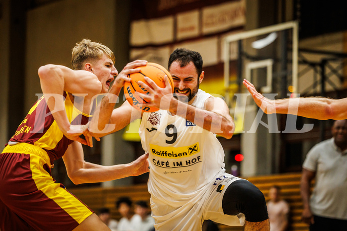 Basketball, Basketball Zweite Liga 2024/25, Grunddurchgang 6.Runde, Mattersburg Rocks, Traiskirchen Lions, Tobias Winkler (9)