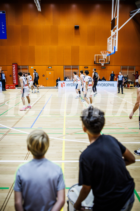 Basketball, Basketball Zweite Liga 2024/25, Grunddurchgang 6.Runde, Vienna Timberwolves, Mistelbach Mustangs, Fans