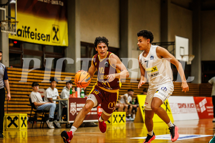 Basketball, Basketball Zweite Liga 2024/25, Grunddurchgang 6.Runde, Mattersburg Rocks, Traiskirchen Lions, David Hofstädter (10)