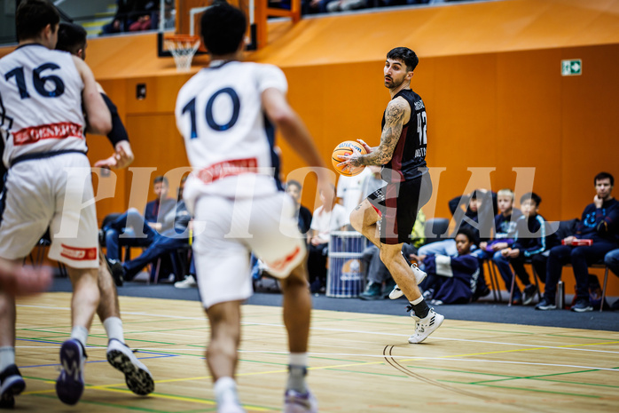 Basketball, Basketball Zweite Liga 2024/25, Grunddurchgang 6.Runde, Vienna Timberwolves, Mistelbach Mustangs, Zdenek Nehyba (42)
