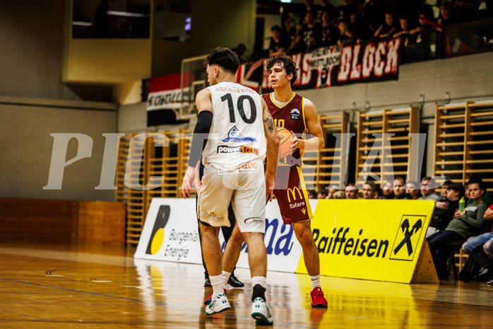 Basketball, Basketball Zweite Liga 2024/25, Grunddurchgang 6.Runde, Mattersburg Rocks, Traiskirchen Lions, David Hofstädter (10)