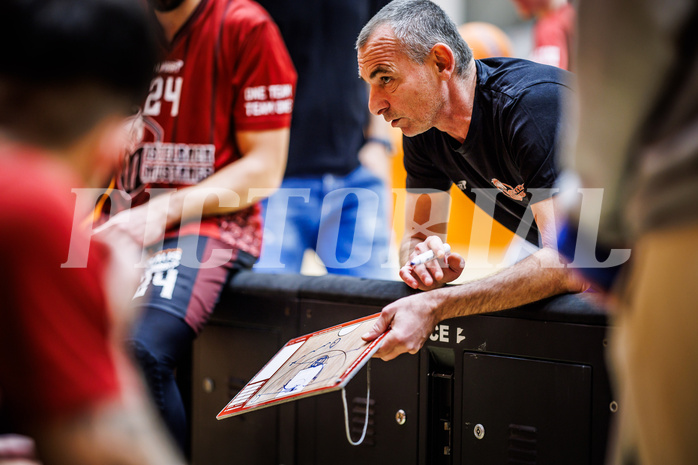 Basketball, Basketball Zweite Liga 2024/25, Grunddurchgang 6.Runde, Vienna Timberwolves, Mistelbach Mustangs, Martin Weissenböck (Head Coach)