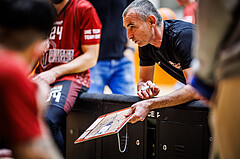 Basketball, Basketball Zweite Liga 2024/25, Grunddurchgang 6.Runde, Vienna Timberwolves, Mistelbach Mustangs, Martin Weissenböck (Head Coach)