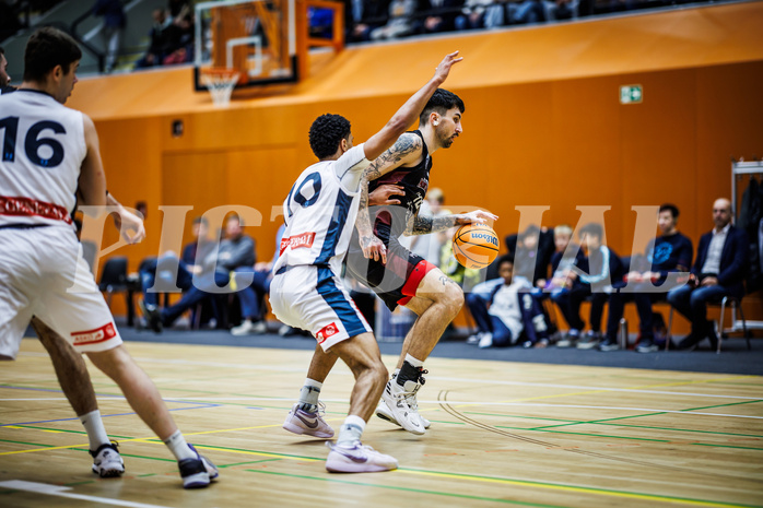 Basketball, Basketball Zweite Liga 2024/25, Grunddurchgang 6.Runde, Vienna Timberwolves, Mistelbach Mustangs, Zdenek Nehyba (42)
