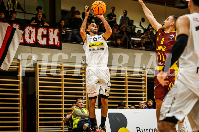 Basketball, Basketball Zweite Liga 2024/25, Grunddurchgang 6.Runde, Mattersburg Rocks, Traiskirchen Lions, Dominik Alturban (6)
