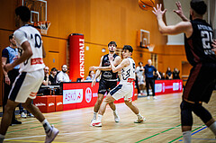 Basketball, Basketball Zweite Liga 2024/25, Grunddurchgang 6.Runde, Vienna Timberwolves, Mistelbach Mustangs, Moritz Czehowsky (7)