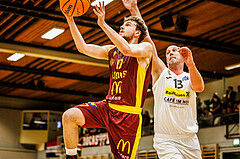 Basketball, Basketball Zweite Liga 2024/25, Grunddurchgang 6.Runde, Mattersburg Rocks, Traiskirchen Lions, Jonas Winkler (17)