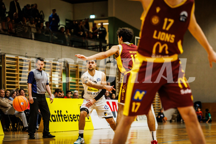 Basketball, Basketball Zweite Liga 2024/25, Grunddurchgang 6.Runde, Mattersburg Rocks, Traiskirchen Lions, Julian Alper (10)