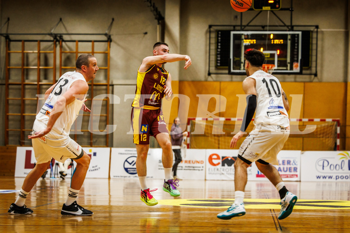 Basketball, Basketball Zweite Liga 2024/25, Grunddurchgang 6.Runde, Mattersburg Rocks, Traiskirchen Lions, Nikica Nikolic (12)