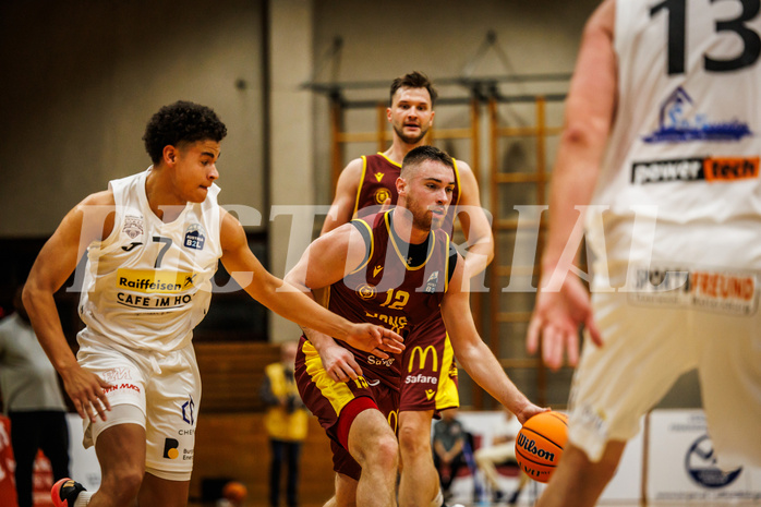 Basketball, Basketball Zweite Liga 2024/25, Grunddurchgang 6.Runde, Mattersburg Rocks, Traiskirchen Lions, Nikica Nikolic (12)