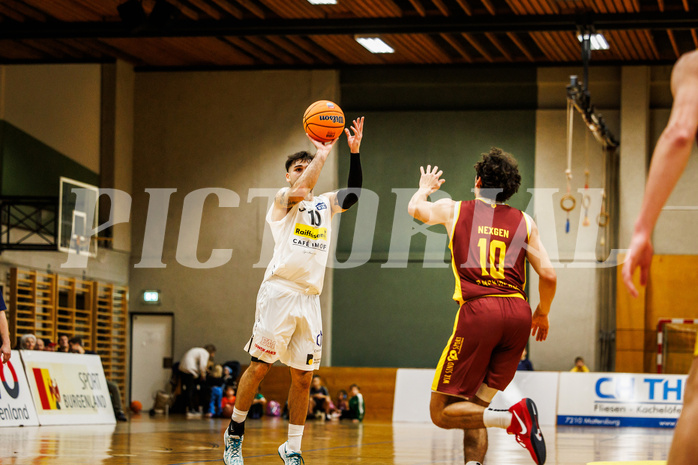 Basketball, Basketball Zweite Liga 2024/25, Grunddurchgang 6.Runde, Mattersburg Rocks, Traiskirchen Lions, Julian Alper (10)