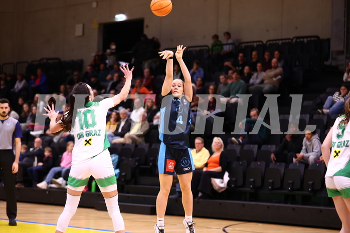 01.11.2024, Graz, Raiffeisen Sportpark, Basketball Austria Cup 2024-25, Viertelfinale, UBI Holding Graz vs. Vienna Timberwolves,  