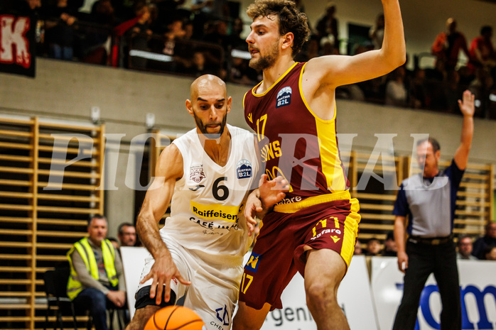 Basketball, Basketball Zweite Liga 2024/25, Grunddurchgang 6.Runde, Mattersburg Rocks, Traiskirchen Lions, Dominik Alturban (6)
