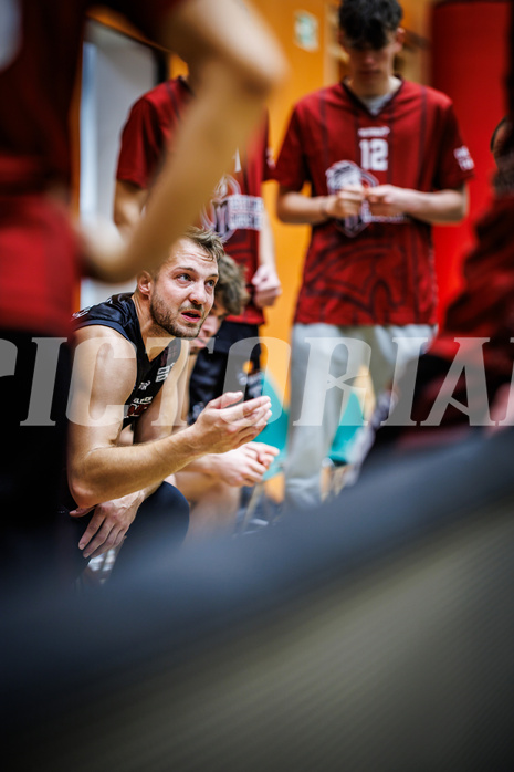 Basketball, Basketball Zweite Liga 2024/25, Grunddurchgang 6.Runde, Vienna Timberwolves, Mistelbach Mustangs, Jan Kozina (8)