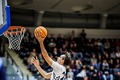 Basketball, Basketball Zweite Liga 2024/25, Grunddurchgang 6.Runde, Vienna Timberwolves, Mistelbach Mustangs, Daniele Kuchar (22)